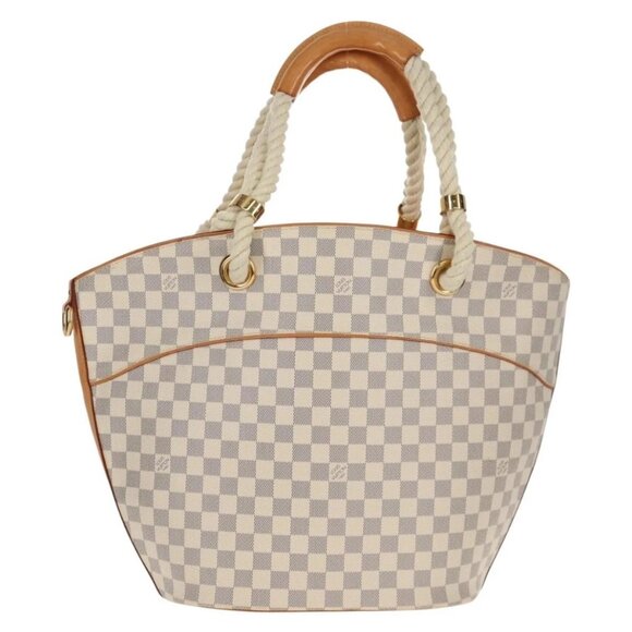 LOUIS VUITTON Damier Azur Pombronn PM Shoulder Bag N48057 LV Auth 140201V - Picture 2 of 16